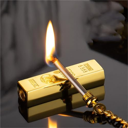 Encendedor de fósforo Permanente, Encendedor de fósforo Resistente al Agua, Encendedor de fósforo, Encendedor for Exteriores con Llavero, Encendedor de Queroseno portátil Recargable for Supervivencia