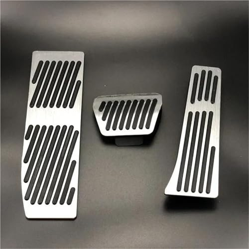 Für BMW 3 5 Serie E30 E32 E34 E36 E38 E39 E46 E87 E90 E91 X5 X3 Z3 Auto Gaspedal Bremse Fußstütze Pedal Pads gaspedal bremspedalabdeckungs(No Drill AT 3pcs)