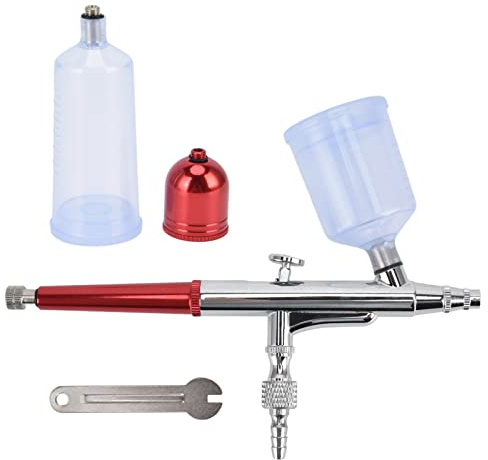 Airbrush Lackierpistole G1 / 8 – DIY Airbrush Set mit Anschluss und Schraubenschlüssel – Für Modellbau, Heimdekoration und Feine Malerei