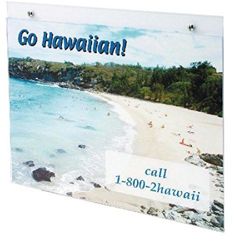 Deflecto Vitrine d'affichage A3 Vertical