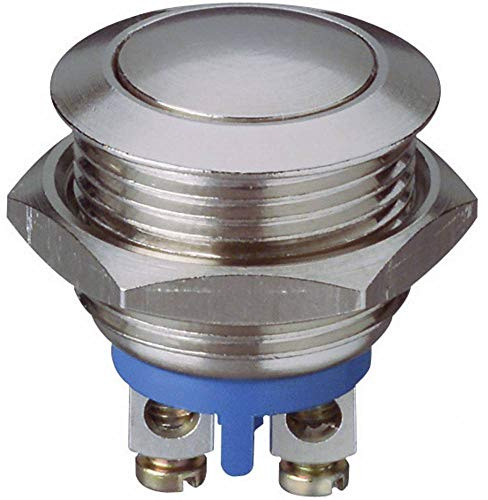 APEM AV0630C900 Vandal-Protected Push Button 48 V/DC 0.2 A 1 x Off/(On) Button Pack of 1