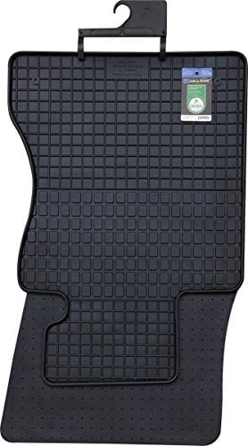 PETEX Gummimatten passend für 5er (E60) ab 06/2003-02/2010 / Touring (E61) ab 2004-08/2010 Fußmatten schwarz 4-teilig