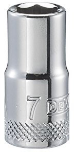 DEWALT DWMT86104OSP 6 Point 1/4'' Drive Socket 7MM