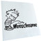 - Autoaufkleber - piss on Wunschname Aufkleber für Auto, Laptop, Fahrrad, LKW, Motorrad mehrfarbig JDM Decal Racing