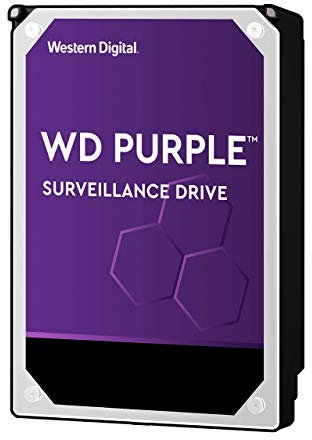 WD Purple 2TB Surveillance Hard Disk Drive - 5400 RPM Class SATA 6 Gb/s 64MB Cache 3.5 Inch - WD20PURZ (Renewed)