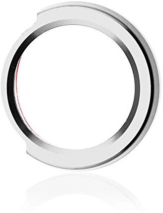 Start Stop Druckknopf Silber Aluminium Auto Zündung Schalter Dekoration Ring Abdeckung
