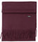 Bovari Kaschmir Schal Herren – 100% Kaschmir/Cashmere – Premium Qualität – 180 x 31 cm - viele Farben (windsor red (dunkel-rot))