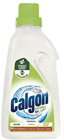 Calgon Natura + Gel antical Lavadora, 750 ml