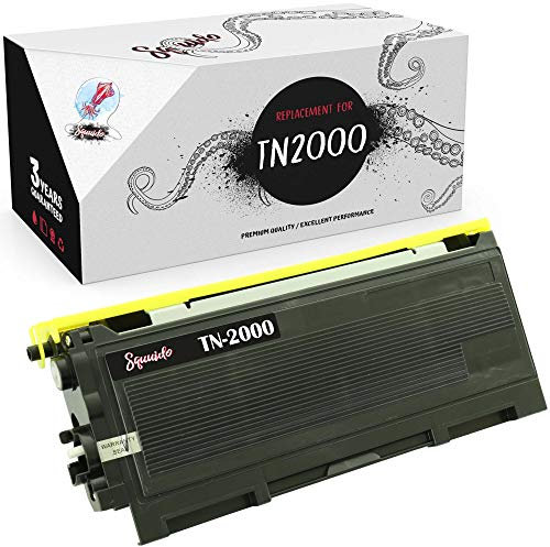 Squuido Tonerkartusche TN2000 TN 2000 kompatibel mit Brother HL-2040 HL-2030 MFC-7420 MFC-7820N MFC-7820 FAX-2820 DCP-7010 DCP-7025 MFC-7820N MFC-7225N MFC-7820 DCP-7010L | Hohe Reichweite 2500 Seiten