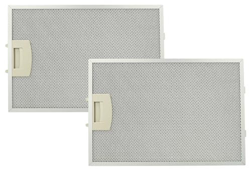 vhbw 2x Filter Metallfettfilter Dauerfilter kompatibel mit Siemens LC75651/03, LC75651/04, LC75652/01, LC75652/02, LC75652/03 Dunstabzugshaube, Metall