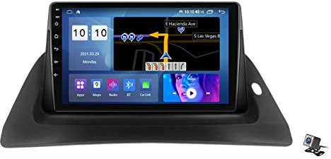 YCJB Android 10.0 Coche Stereo 2-Din Radio para R-enault kangoo 2015-2018 Sat GPS Navigation 9inch Pantalla táctil MP5 multimedia Player FM Receptor con 4G 5G WiFi Bluetooth Carplay,M150s