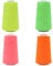 BIG-SAM 4 Konen Overlockgarn - 12.000 yds = 10972.8 m - Auswahl aus 26 Farben (NEON-MIX)