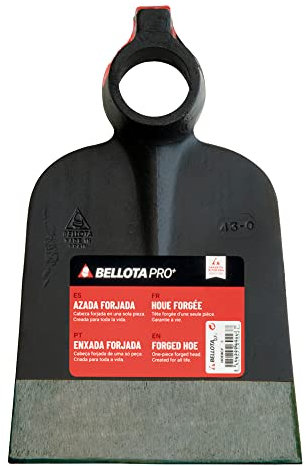 Bellota HOE43BP - Houe forgée pour Faire des Chevaux, transférer la Terre et Vider des rainures avec Marteau à l'œil et système Anti-Rotation.