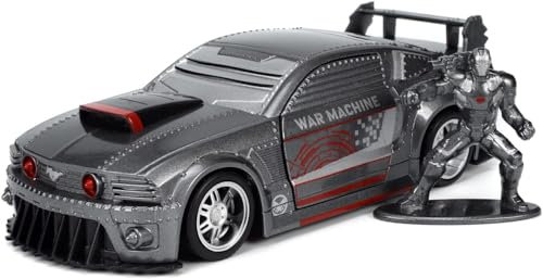 Jada Toys Marvel War Machine 2006 Ford Mustang1:32