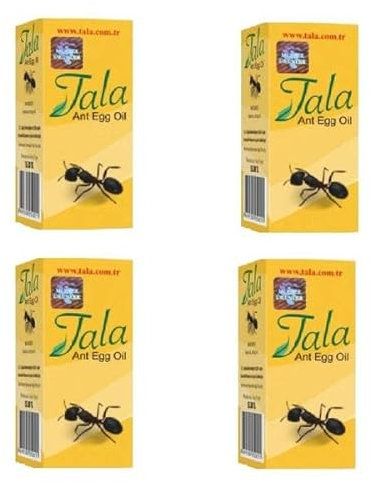 4x Tala Ant Egg Oil Ameiseneieröl Haarentfernungsöl Tüy Dökücü Hair Removal Karınca Yumurta Yağı