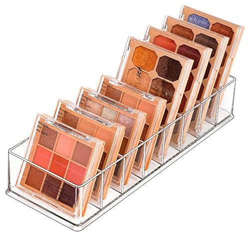 JessLab Organizer per Cassetti, 8-Compartment Organizer per Trucco in Acrilico Espositore per Gioielli per Cosmetici per Scrivania Guardaroba Bagno Vanity Countertop
