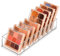 JessLab Schubladen Organizer, 8-Fach Acryl Make-up Organizer Kosmetik Aufbewahrung Schmuck Display für Schreibtisch Kleiderschrank Badezimmer Waschtisch Arbeitsplatte Transparent