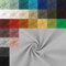 Canvas stabiler Stoff Meterware - reißfester Taschenstoff - schwerer Baumwollstoff - Baumwolle Uni - Trachtenstoff - Panama - 50 x 150 cm, Farbe: 061 Hellgrau