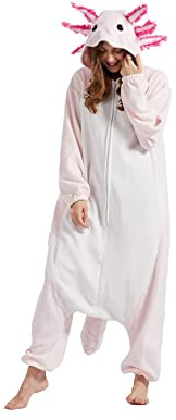 Hstyle Onesie Jumpsuit Tier Ganzkörper Karneval kostüm Fasching Cosplay Persönlichkeiten Tierkostüm Herren Damen Erwachsene Onesies