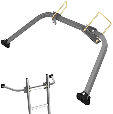 Ladder Stabilizer, Stand Off Stabilizer, Load Bearing 375 LBS Ladder Accessory for Roof Gutter, Wing Span/Wall Standoff, Heavy Duty Telescopic Accessories