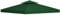 Outsunny 3 x 3(m) Gazebo Canopy Roof Top Replacement Cover Spare Part Dark Green (TOP COVER ONLY)