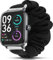 Blueshaweu Scrunchie Strap Compatible with KALINCO IDW19/Loddery IDW19 Smartwatch, Fabric Printed Elastic Watch Strap for Fossil Gen 6 Wellness Smartwatch