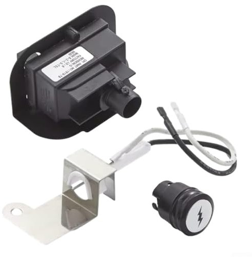 63788 Grill Zünder Kit Ersatz für Weber Grill für Weber Q 320 Q3200 Grills Ersatzteile, 586002, 57060001, 57067001 Grill Zünder Kit Ersatzteile