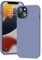 YATWIN Silicone Case for iPhone 13 Mini, Soft-Touch, Shockproof, DustProof, Antiskid Full Body Armour Phone Cover for Apple iPhone 13 Mini - Lavender Grey