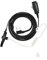 PROMAXPOWER Auricolari Walkie Talkie Compatibile con Kenwood Baofeng RT24 RT22 RT27 RT5 H777 UV-5R UV-5RA 777 888S UV-82 TH-22AT TH-25 TK-3100, Cuffie Walkie Talkie con Microfono PTT