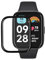 kwmobile Film Protector Compatible con Xiaomi Redmi Watch 3 Active Protector de Pantalla - 2X Protector Reloj Inteligente Antigolpes y antihuellas