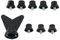 MagiDeal 12 Schraubkappen für Fußballschuhe, Schraubstollen für Fussballschuhe, Ersatzstollen, Rutschfeste Ersatz-Spikes, Rasen-Fußballschuh-Spikes, Rugby-Stollen für von Sportschuhen