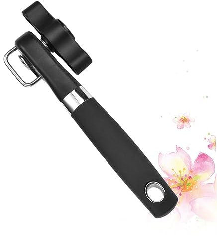 Zerodeko Abrebotellas De Mano Mango y Asas De Plástico Rueda Giratoria Seguro Compacto y Portátil