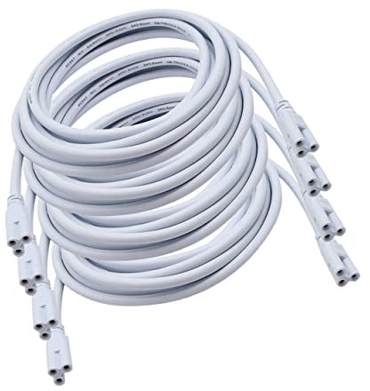 OSALADI 4er Set T5 T8 Verbindungskabel 3 Polig Verlängerungskabel Für Integrierte LED Röhren LED Licht Kabel Zubehör Für Einfache Installation Und Verbindung