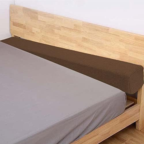 Bettbrücken-Lückenfüller 200/120/140/180 Bett lückenfüller Kopfteil Matratzenfüllkissen, Beistellbett Bettlückenfüller Twin-zu-Einzel-/Doppel-/Kingsize-Bett schließt die Lücke(#4,39x2x8in/100x5x20cm)