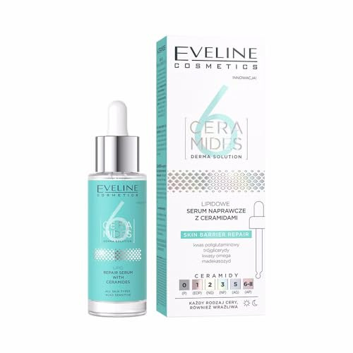 Eveline Cosmetics Lipid-Reparatur-Serum mit Ceramiden - Tiefenpflege & Feuchtigkeit für alle Hauttypen