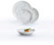Luminarc Diwali Granit Marb Vajilla Opal 18 Piezas - 6 Personas Opal Apto Microondas Apto Frigorífico Apilable