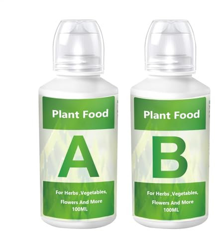 Nährstoffe Für Hydrokulturpflanzen - A B Hydroponische Pflanzennahrung | Hydroponik Nährstoffe Für Zimmerpflanzen, Gartenpflanzendünger, Pflanzenpflege Für Hydrokulturpflanzen Zu Hause