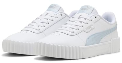 PUMA Damen Carina 3.0 Sneakers 40, White Lucite Gray