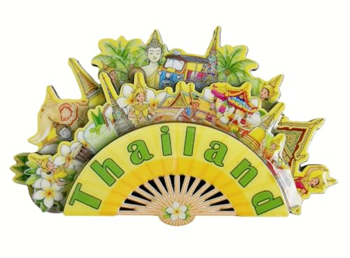Thailand Refrigerator Magnet Travel Souvenir Fridge Decoration Magnetic Sticker 3D Craft
