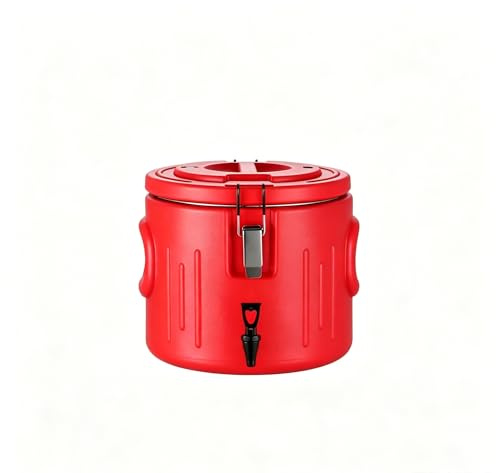 Insulated Drink Dispenser 10L, Stainless Steel Beverage Dispenser | PU Foam Insulation, Cold & Hot Water Container with Tap, Heavy Duty Portable Jug for Parties, Catering and Outdoor Events