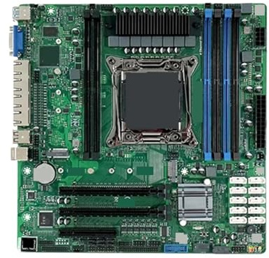 Motherboard,compatible For Topton, X99 NAS XEON E5 V4 C612 6*DDR4 Mainboard(E5-2695 V4)