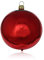 Lauschaer Glas Christbaumkugeln rot glanz 2 Stück d 12cm Christbaumschmuck Weihnachtsbaumschmuck mundgeblasen