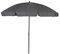 Greemotion Parasol de Jardín Ø 240 cm, Sombrilla Plegable para Patio con Protección UV 35+, Sombrilla Redonda con 10 Costillas para Balcón, Terraza y Playa, Antracita