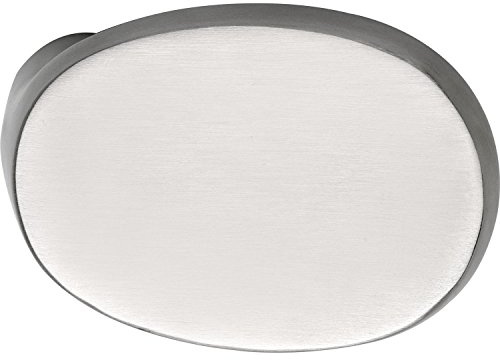 Knopf gekröpft oval, 51 x 81 x 47, Edelstahl