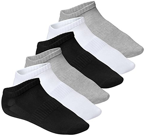 Footstar Herren & Damen Fitness Sneaker Socken (6 Paar), Mesh-Strick, OEKO-TEX