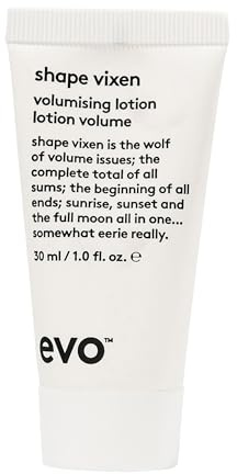 EVO Shape Vixen Lightweight, Volumizing Hair Styling Lotion for Fine Hair - Builds Body, Adds Fullness & Controls Frizz - 1.7 fl oz, Travel Size