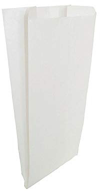 SMA GROUP 10 kg. Sacchetti in Carta Bianca Kraft per Alimenti 14 x 28