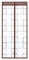 HMHD Magnetic Thermal Insulated Door Curtain, Household Soundproof Thermal Curtains Bi Fold Doors Self-Closing, for Balcony Sliding Doors Living Room Patio Door -C-110x220CM