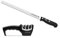 Hidalgo 3 Claveles Cuchillo Jamonero Alveolado 29 cm + afilador 3 Pasos.