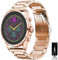 Giaogor Bracelet Compatible with MK Gen 6 Bradshaw 2021, Classic Stainless Steel Watch Strap for Michael Kors Gen 6 Bradshaw Smartwatch,